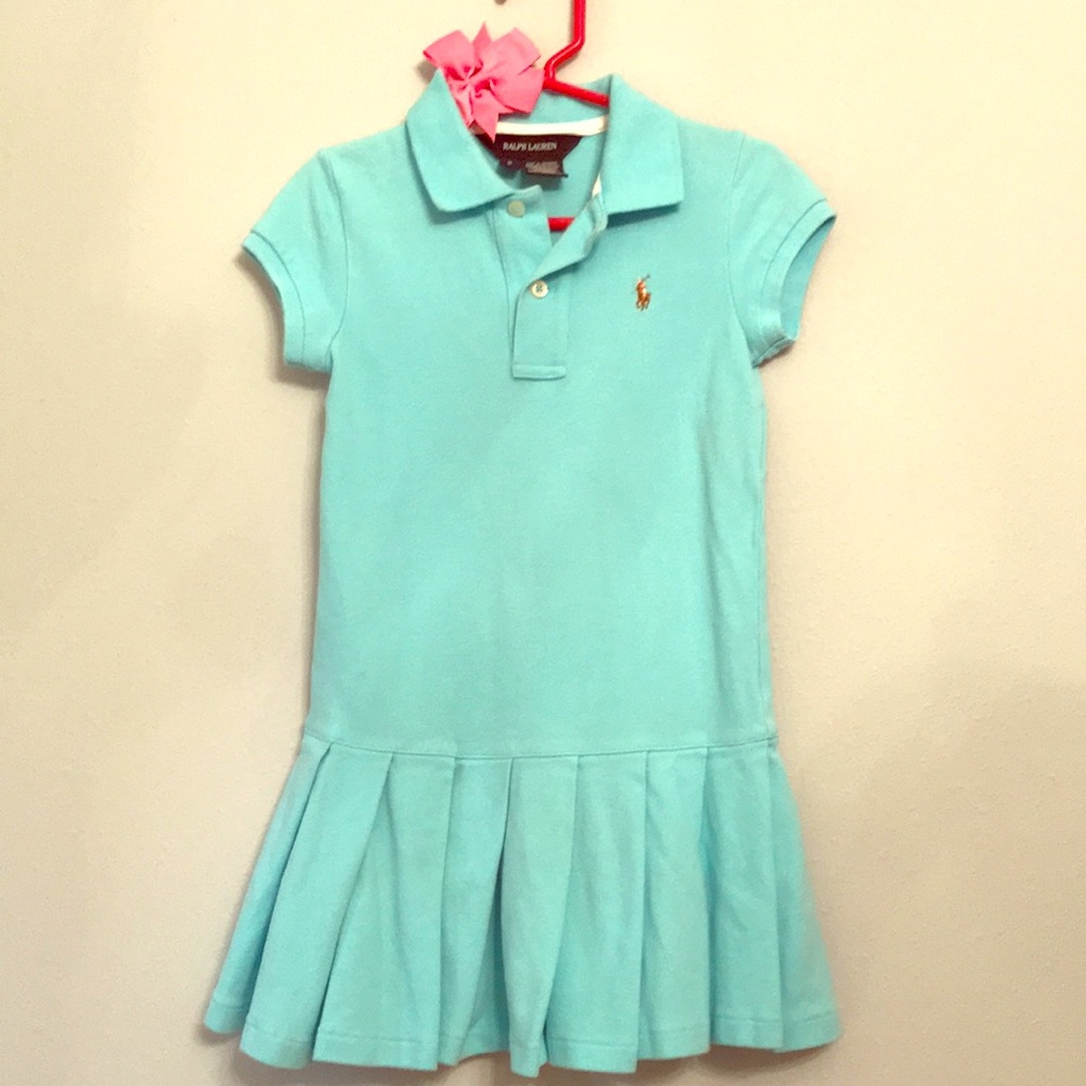 NWOT Ralph Lauren dress with matching bow